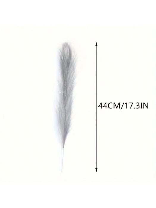 Shein 20 Piezas 17'' Plumas Esponjosas Decorativas De Hierba De Pampas Artificial, Decoraciones De Estilo Bohemio - Quierox - Tienda Online
