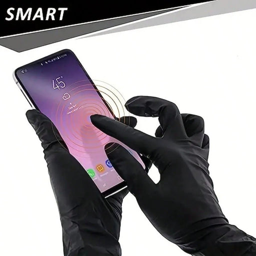 SHEIN 20 piezas Guantes de nitrilo desechables, sin polvo, sin látex, estériles, alta elasticidad - Quierox - Tienda Online