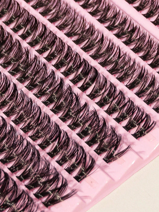 Shein 200 piezas de pestañas agrupadas, rizo D de 8 mm a 16 mm - Quierox - Tienda Online