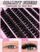 SHEIN 200pcs de pestañas individuales en grupos, rizo D 80D, 8 - 16 mm - Quierox - Tienda Online