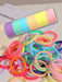 SHEIN 200PCS Gomas para el cabello coloridas e informales para niñas - Quierox - Tienda Online