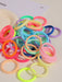SHEIN 200PCS Gomas para el cabello coloridas e informales para niñas - Quierox - Tienda Online