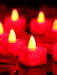 Shein 24 velas LED sin llama con forma de corazón - Quierox - Tienda Online