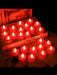 Shein 24 velas LED sin llama con forma de corazón - Quierox - Tienda Online