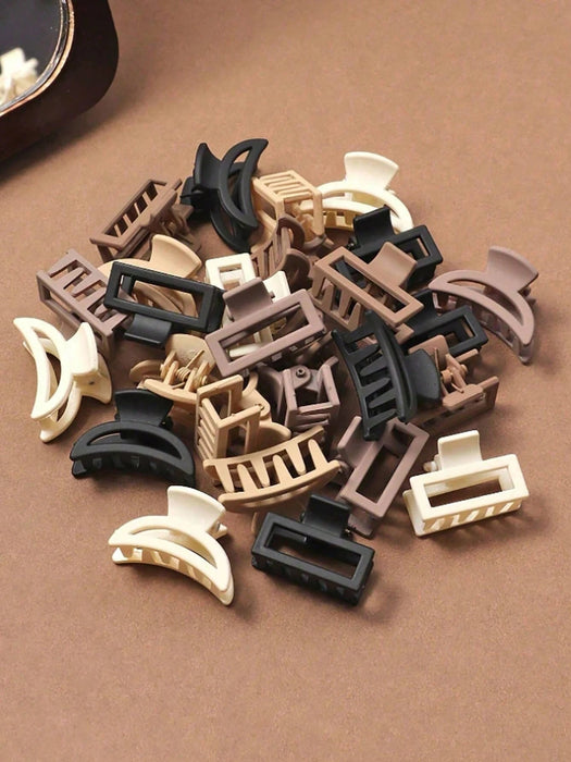 SHEIN 25 Mini pinzas para el pelo versátiles y modernas para mujer - Quierox - Tienda Online