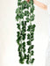 Shein 2M Planta artificial de hiedra verde con hojas de seda para colgar en la pared, decoración para el hogar - Quierox - Tienda Online