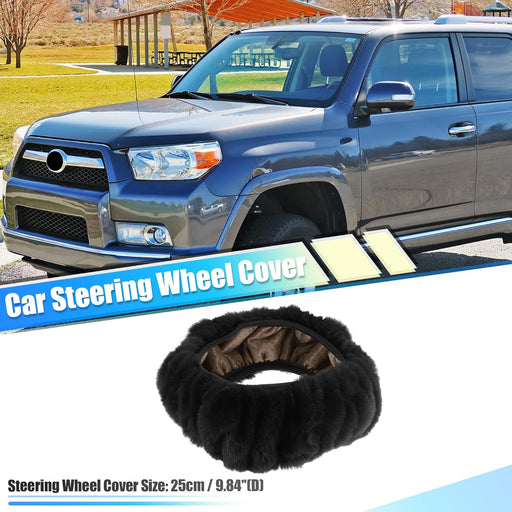 Shein 3 fundas protectoras para volante de coche, color negro, 15 pulgadas - Quierox - Tienda Online