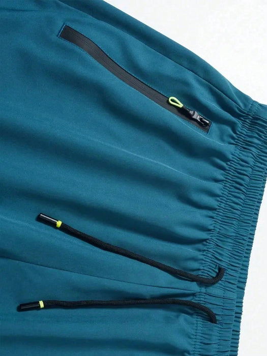 SHEIN 3 Pantalones cortos deportivos casuales holgados para hombres - Quierox - Tienda Online