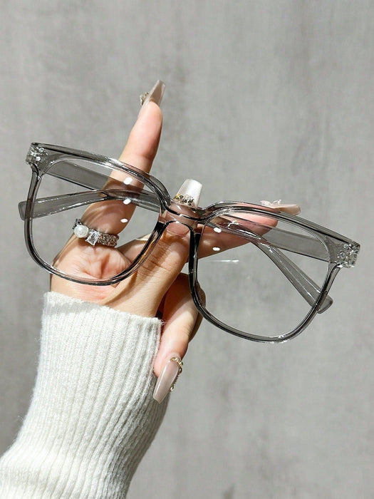 SHEIN 3 par de gafas ópticas con montura cuadrada, estilo campus - Quierox - Tienda Online