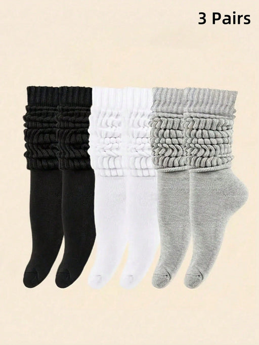 SHEIN 3 pares de calcetines para mujer - Quierox - Tienda Online