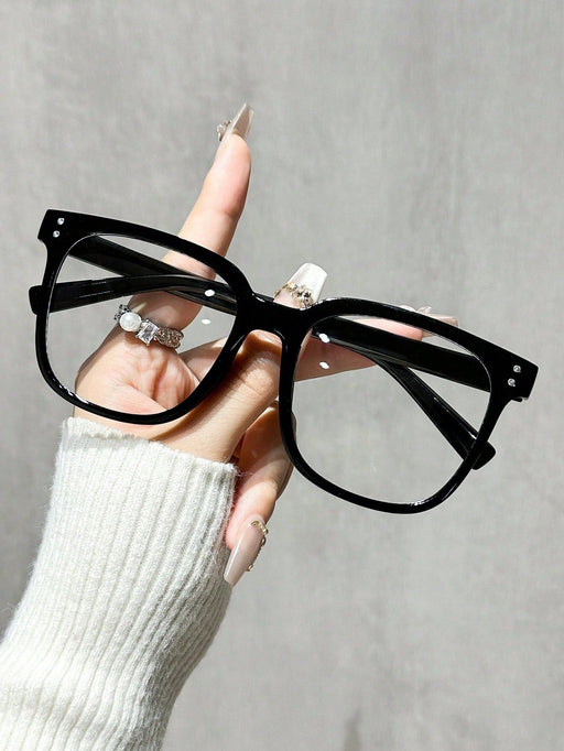 SHEIN 3 pares de gafas de marco cuadrado para uso diario, adecuadas para hombres y mujeres - Quierox - Tienda Online