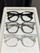 SHEIN 3 pares de gafas de marco cuadrado para uso diario, adecuadas para hombres y mujeres - Quierox - Tienda Online