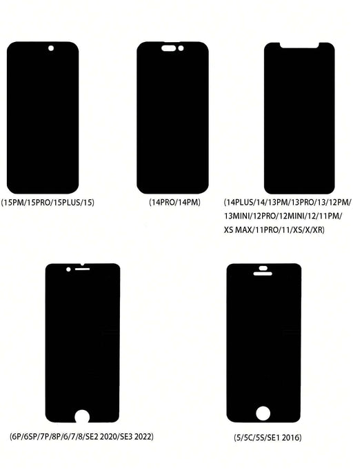 Shein 3 películas protectoras de pantalla a prueba de explosiones iPhone 11 Pro/X/XS - Quierox - Tienda Online