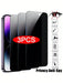 Shein 3 películas protectoras de pantalla de teléfono antiespía templadas compatibles con Apple - Quierox - Tienda Online