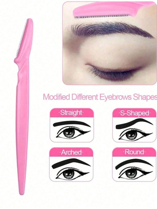 SHEIN 3 piezas de maquinillas de afeitar para cejas, rostro y vello corporal COLORES ALEATORIOS - Quierox - Tienda Online