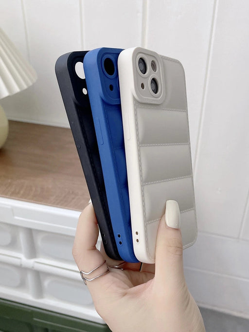 Shein 3 piezas, estuche sólido para teléfono compatible con iPhone 11 Pro Max - Quierox - Tienda Online