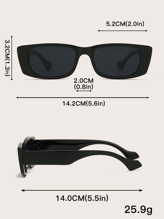 SHEIN 3 piezas Gafas de estilo ojo de gato retro para mujeres - Quierox - Tienda Online
