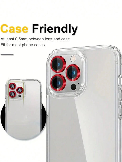 SHEIN 3 piezas Película protectora de lente de cámara para iPhone 12 Pro Max - Quierox - Tienda Online