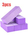 Shein 3 unidades de bloques pulidores de uñas, grano medio/fino 100/180 - Quierox - Tienda Online