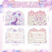 SHEIN 30 Invitaciones De Cumpleaños Para Niñascolores aleatorios - Quierox - Tienda Online