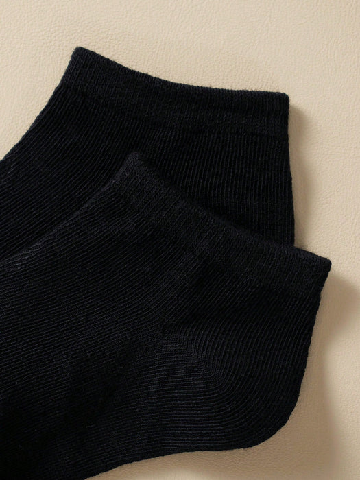 Shein 30 pares Calcetines deportivos clásicos unicolor para niños, cómodos, transpirables y adecuados para usar a diario - Quierox - Tienda Online