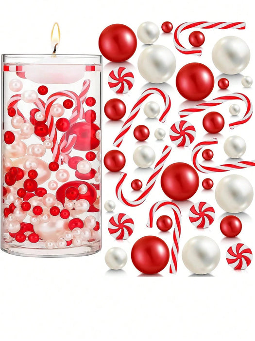SHEIN 32 Piezas De Decoración De Jarrón De Navidad Que Incluyen Cuentas De Agua - Quierox - Tienda Online