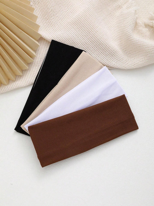 SHEIN 4 diademas para mujer, antideslizantes, absorbentes del sudor - Quierox - Tienda Online