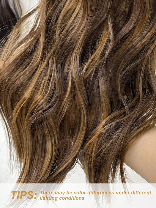 SHEIN 4 extensiones de cabello con clip, ondulado natural, sintético y rizado. - Quierox - Tienda Online