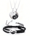 SHEIN 4 Piezas Conjunto De Collar De Cadena De Acero Inoxidable - Quierox - Tienda Online