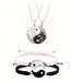 SHEIN 4 Piezas Conjunto De Collar De Cadena De Acero Inoxidable - Quierox - Tienda Online