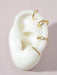 SHEIN 4 piezas Cuff de oreja simple - Quierox - Tienda Online