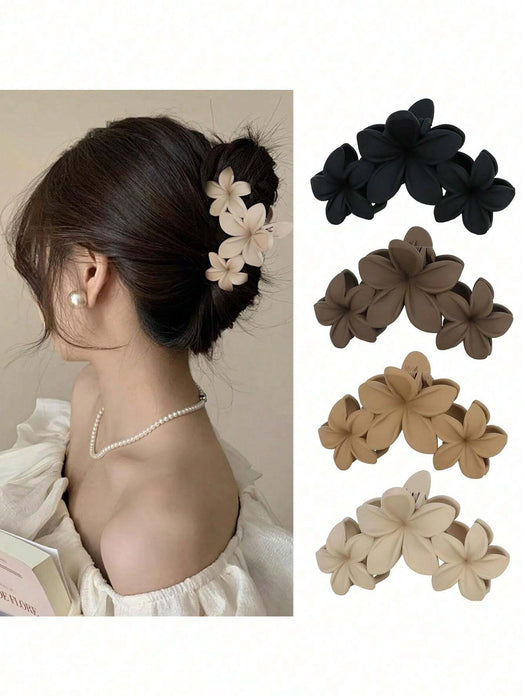 SHEIN 4 piezas de Pinzas de pelo de plástico ligero de 11 cm - Quierox - Tienda Online