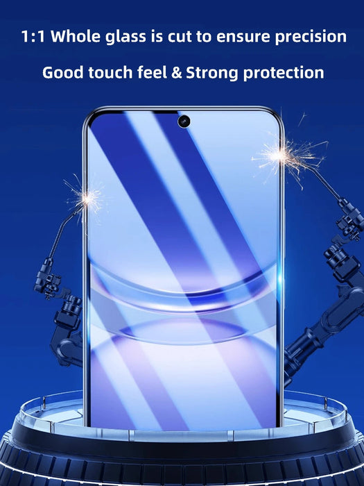 Shein 4 piezas de protector de pantalla de vidrio templado que se ajusta a Redmi, cobertura completa - Quierox - Tienda Online