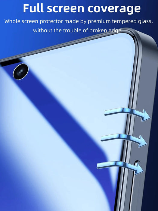 Shein 4 piezas de protector de pantalla de vidrio templado que se ajusta a Redmi, cobertura completa - Quierox - Tienda Online