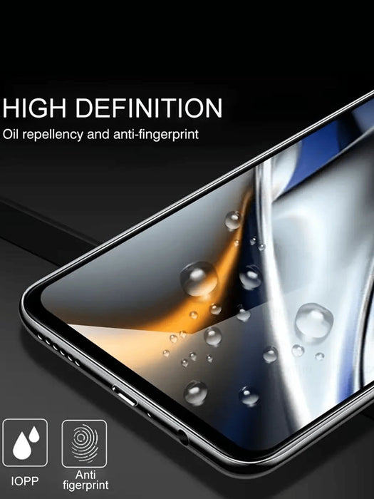 Shein 4 piezas de protector de pantalla de vidrio templado que se ajusta a Redmi, cobertura completa - Quierox - Tienda Online