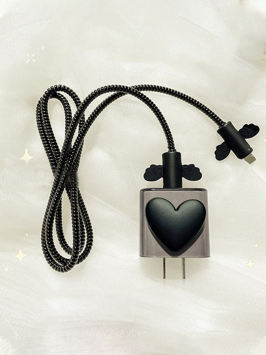 Shein 4 piezas Set de protector de cable de datos & cubierta de cabezal - Quierox - Tienda Online