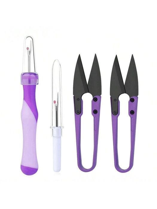 Shein 4 Piezas/set Kit De Herramientas De Costura A Mano Para Bordado De Punto Cruz - Quierox - Tienda Online