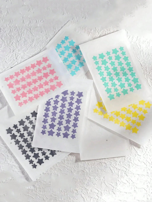 SHEIN 40 piezas Pegatinas de colores para cubrir el rostro, color rosa - Quierox - Tienda Online