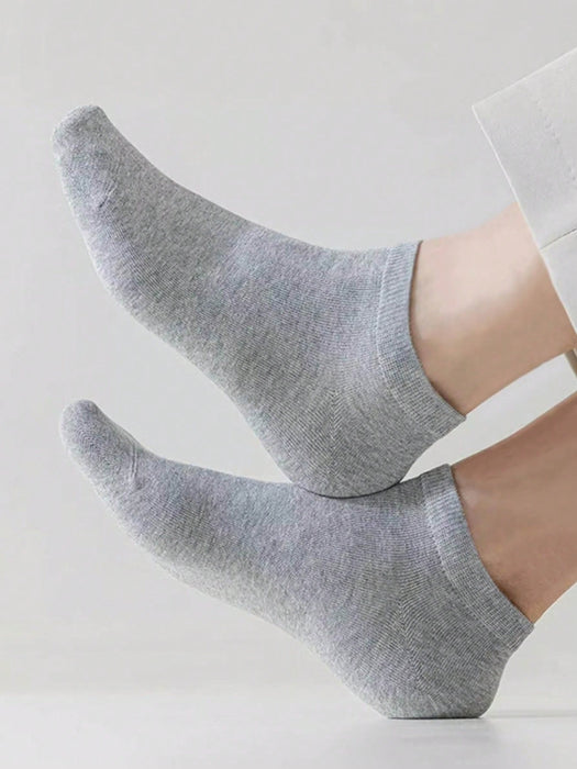 SHEIN 4pcs Calcetines cómodos, transpirables, antibacterianos y con forro de punto - Quierox - Tienda Online