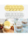 Shein 5 adornos para cupcakes de feliz cumpleaños, círculos acrílicos dorados - Quierox - Tienda Online