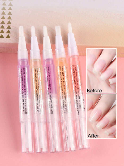 SHEIN 5 bolígrafos de aceite nutritivo para uñas, cuidado de uñas - Quierox - Tienda Online