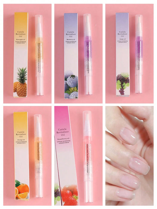 SHEIN 5 bolígrafos de aceite nutritivo para uñas, cuidado de uñas - Quierox - Tienda Online