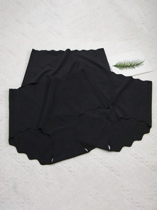 SHEIN 5 braguitas negras sin costuras de talle alto y transpirables - Quierox - Tienda Online