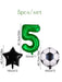 SHEIN 5 globos decorativos con diseño de fútbol y números, globo - Quierox - Tienda Online