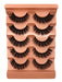 Shein 5 pares de pestañas postizas voluminosas 7D - Quierox - Tienda Online