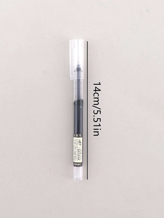 Shein 5 Piezas Bolígrafo Simple Y Transparente Con Diseño De Neblina, Bolígrafo De Acuarela Fresco - Quierox - Tienda Online