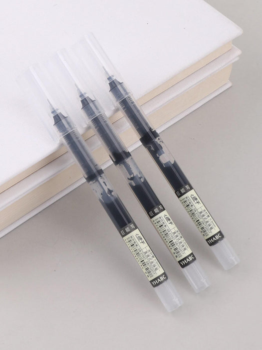 Shein 5 Piezas Bolígrafo Simple Y Transparente Con Diseño De Neblina, Bolígrafo De Acuarela Fresco - Quierox - Tienda Online