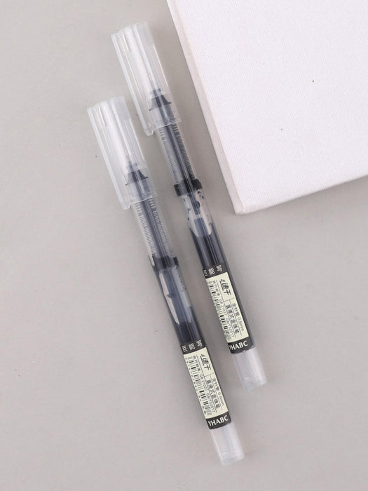 Shein 5 Piezas Bolígrafo Simple Y Transparente Con Diseño De Neblina, Bolígrafo De Acuarela Fresco - Quierox - Tienda Online