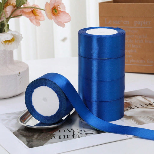 Shein 5 piezas de cinta de satén de 4 cm de ancho para accesorios de cabello, repostería, flores hechas a mano - Quierox - Tienda Online