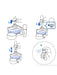 Shein 5 piezas/Juego de 5ml Botellas atomizadoras de perfume rellenables mini al azar - Quierox - Tienda Online